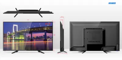 55 pulgadas Smart LED TV UHD califican un precio al por mayor de fábrica del OEM del panel Android9.0