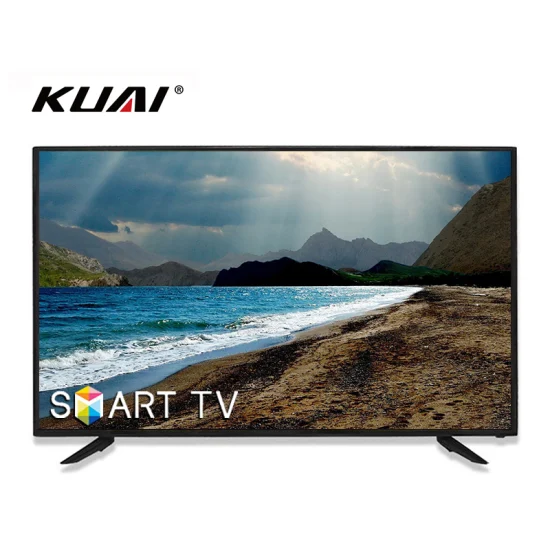 Venta al por mayor de fábrica 50 55 pulgadas TV LED 2K 4K FHD TV Android 9 Smart TV Televisión